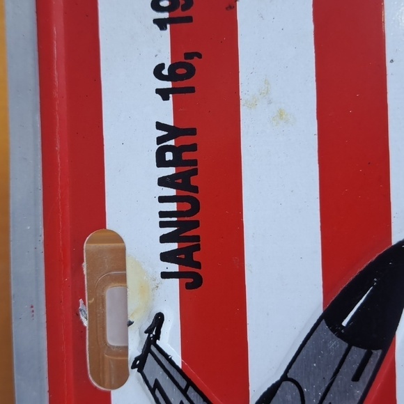 Vintage set of 2 Support Operation Desert Storm Booster collectible car plates - Picture 6 of 8